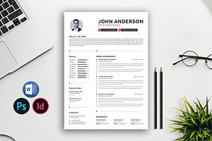 Clean Resume CV, a Resume Template by Abdul Studio