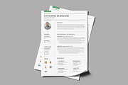 3 Page Resume Template / CV Template, a Resume Template by PixelStudio (Thumbnail 5 of 8)