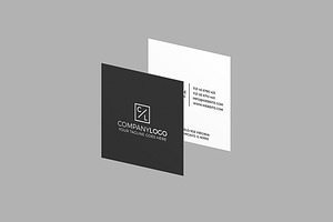 Mini Modern Minimal Business Card