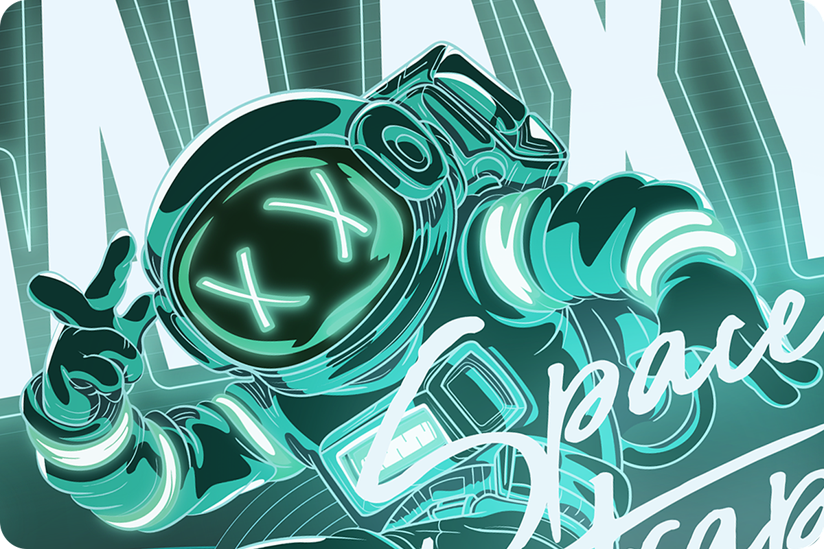 Galaxy space trap Flyer, a Flyer Template by regalDRAW (Photo 1 of 4)