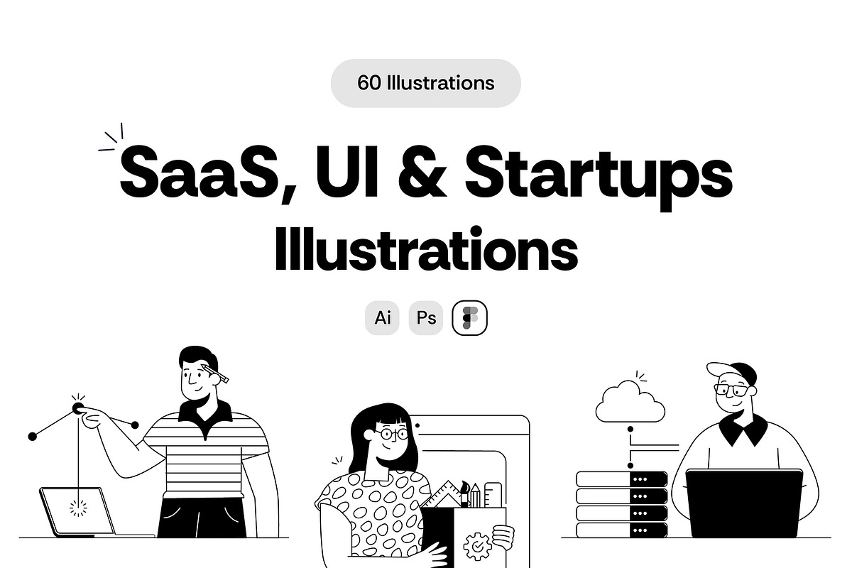 Flat Business & Startup Illustration, an Illustration by Creative Graphics (Photo 1 of 7)