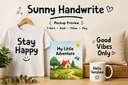 Sunny Handwrite, a Handwritten Font by Wow Magic (Thumbnail 2 of 5)