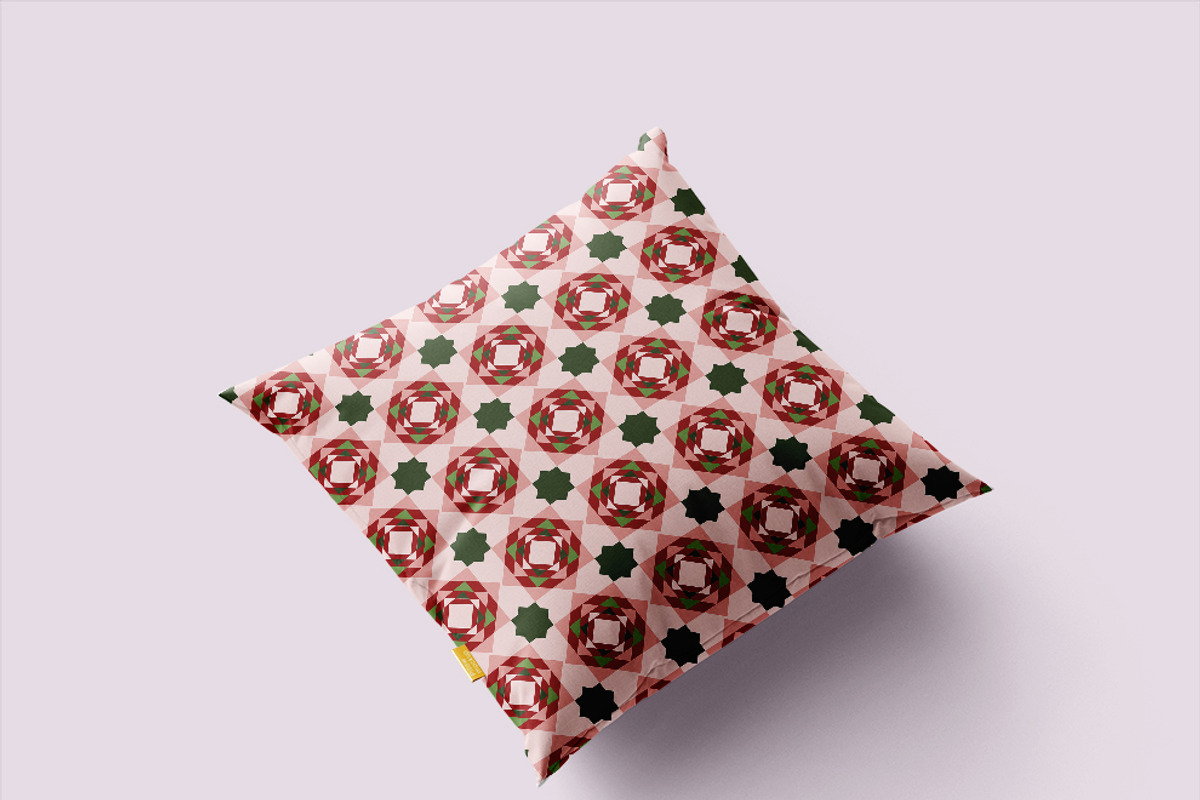 Modern Mosaic Diamond, a Pattern Graphic by snadiacreations (Photo 3 of 3)