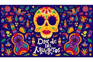 Mexican Day of Dead dia de Muertos