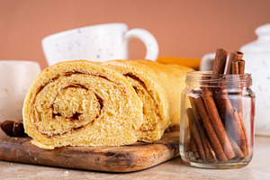 Sourdough Pumpkin Cinnamon Swirl Bread, a Food & Drink Photo by Rimma
