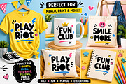 Play Riot, a Slab Serif Font by Wow Magic (Thumbnail 6 of 6)