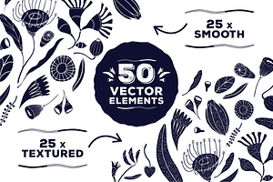 Australian Flora Vector Set