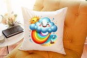 Cute Retro Summer Clipart, an Illustration by Sublimation Artist (Thumbnail 6 of 6)