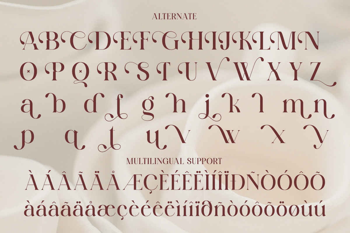 Lemedril - Elegant Modern Stylish, a Serif Font by Qweera Studio (Photo 10 of 12)