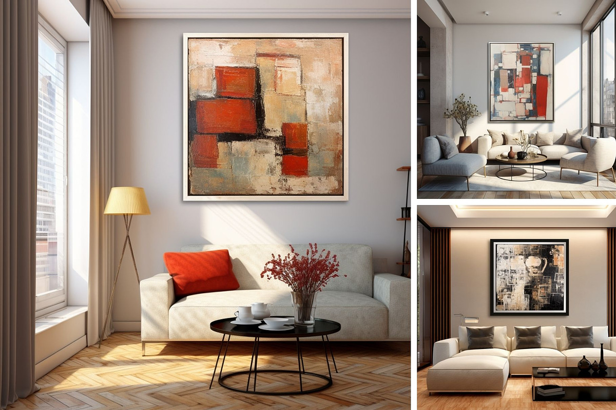 50 Canva Frame Mockups Bundle, a Household Mockup by ARTOZEN DIGITAL (Photo 11 of 14)