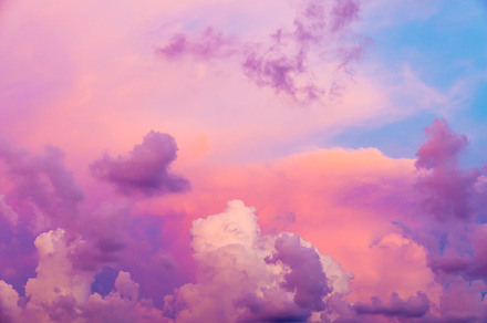 Intense color clouds on sunset sky stock photo containing abstract and amazing, a Nature Photo by Irina Moskalev