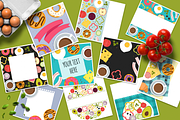 Breakfast Food Set, a Food Illustration by Anna Krestiannykova (Thumbnail 10 of 14)