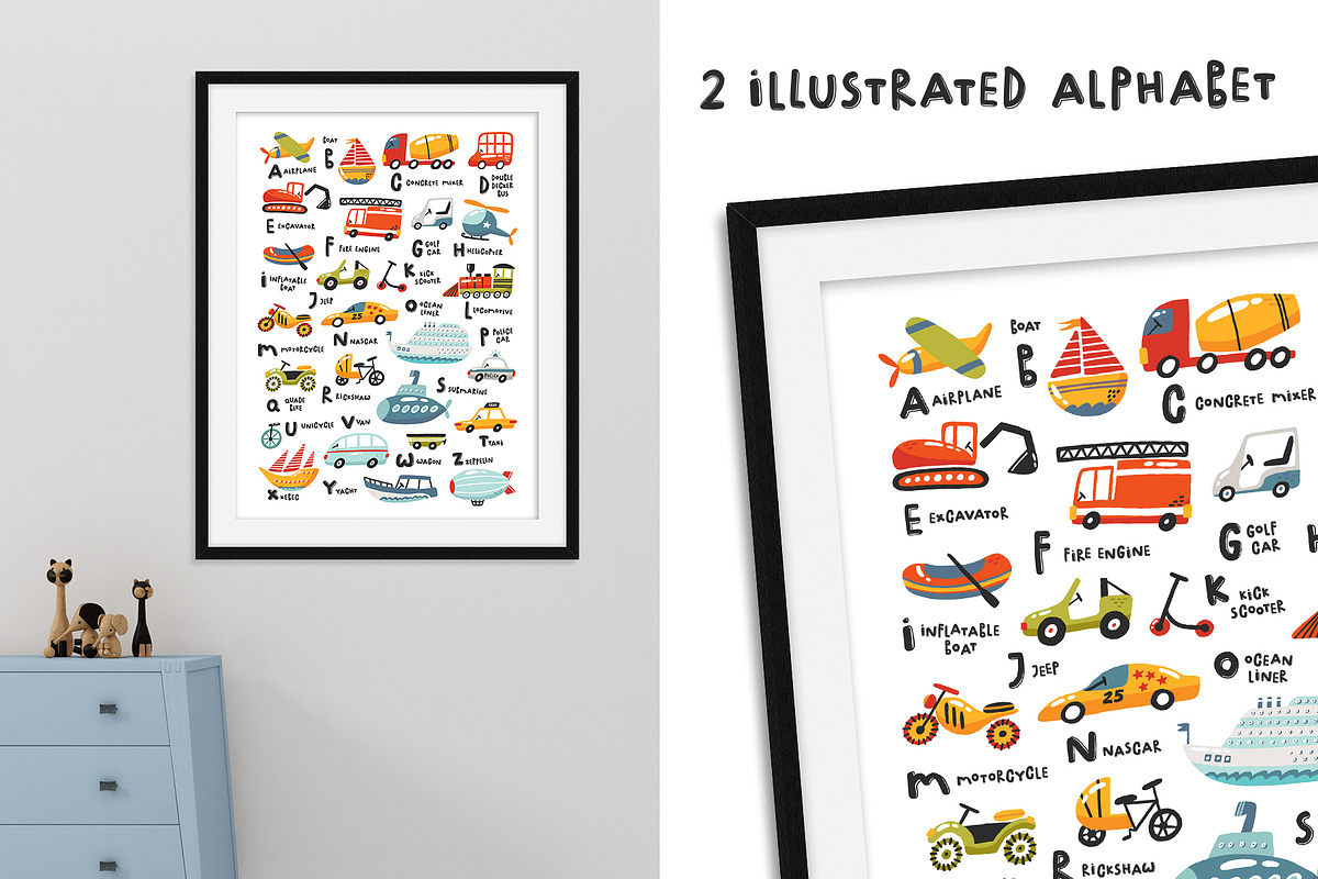 Kids transport collection, a Graphic by Murvin (Photo 5 of 15)