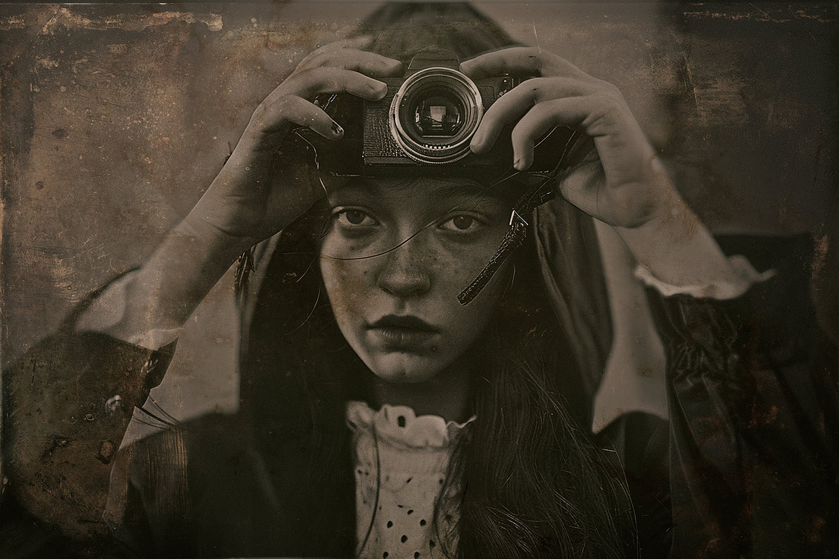 20 Daguerreotype Textures & Actions, a Texture Graphic by Misprinted Type (Photo 4 of 10)