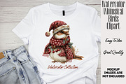 Watercolor Whimsical Birds Clipart, an Illustration by NiiiNArt (Thumbnail 5 of 6)