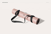 PU Leather Yoga Mat Mockup Set, a Product Mockup by creatsy5 (Thumbnail 5 of 13)