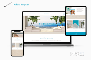 Sea Breeze Squarespace Template