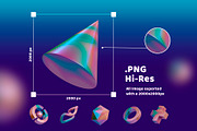 3D Geometric Shape, an Object 3D Model by Monstersvisual (Thumbnail 2 of 6)
