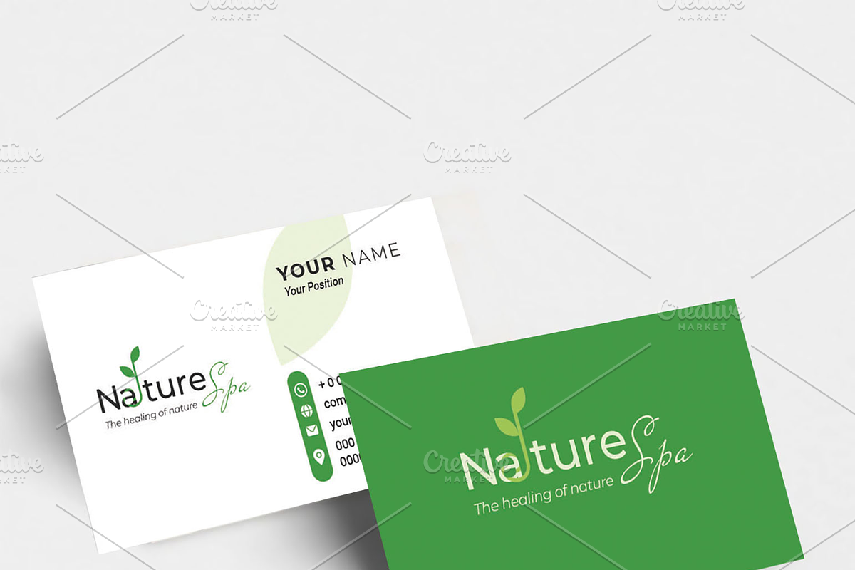 Full branding package | Nature Spa, a Templates & Theme by Offload VN (Photo 7 of 10)