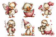 Pastel Easter Duckling Clipart, an Illustration by Daily.Designs (Thumbnail 6 of 8)