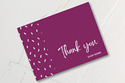 Printable Thank You Business Card, a Business Card Template by Design House (Thumbnail 2 of 9)