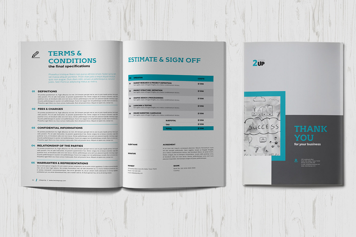 Proposal, a Brochure Template by Sabin (Photo 11 of 12)