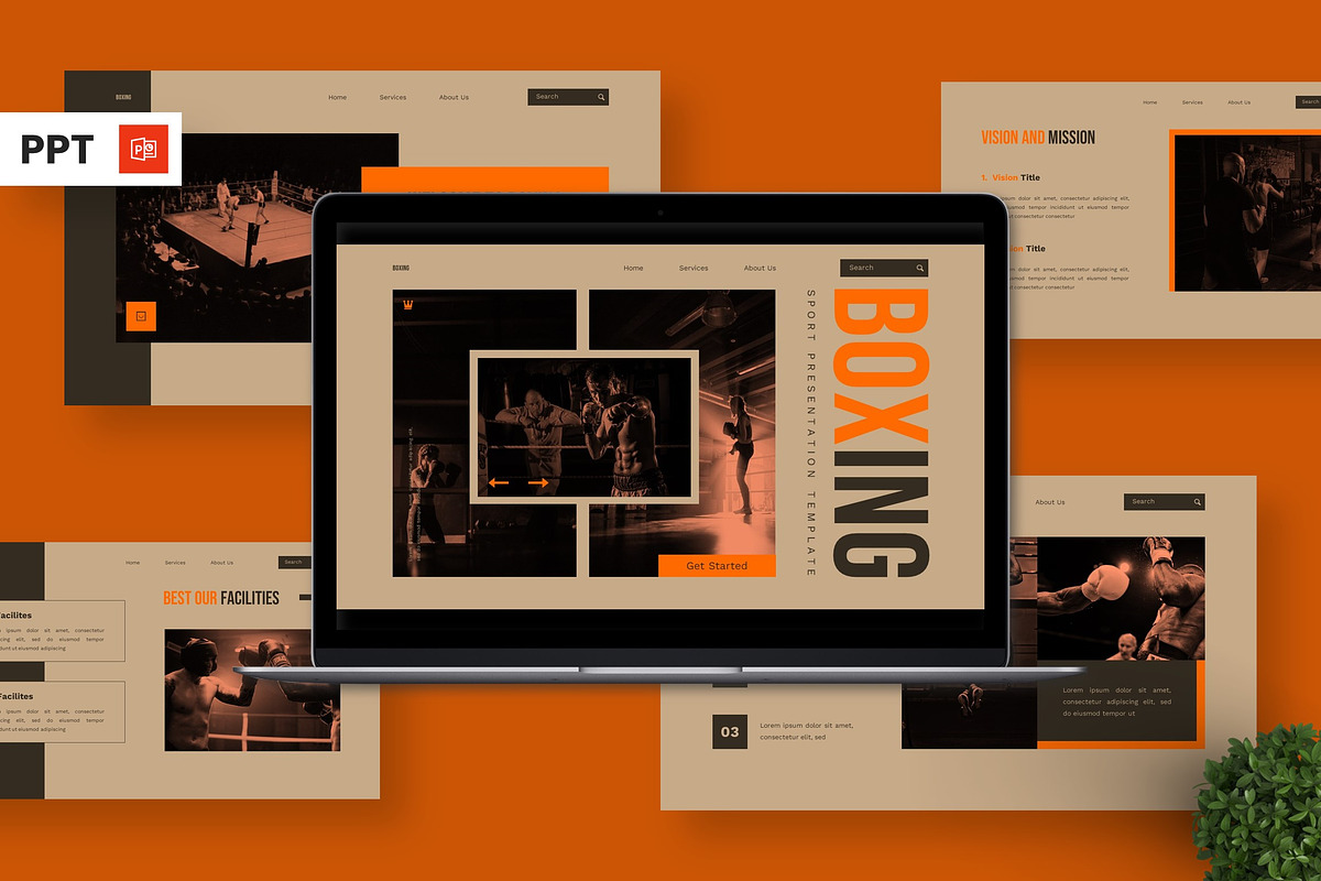 Boxing - Sport Powerpoint