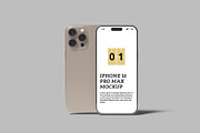 iPhone 16 Pro Max Mockup, an iPhone Mockup by Bangdastudio (Thumbnail 11 of 11)