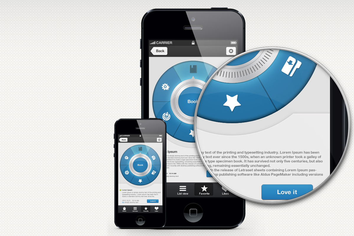 App UI Kit, an UI Kit Template by Florin Constantin (Photo 1 of 4)