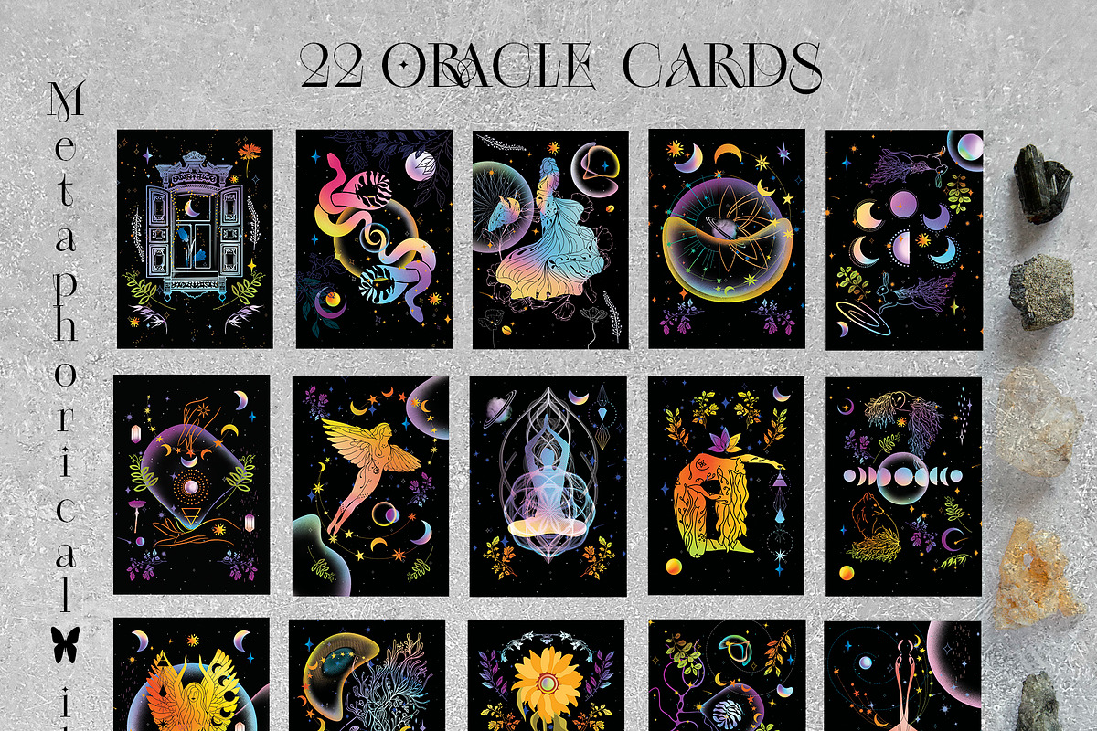 Oracle Cards Metaphorical, a Graphic by ArtOLB (Photo 5 of 5)