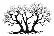 8 Tree Silhouette Vector Bundle, an Illustration by Designs_River (Thumbnail 8 of 9)