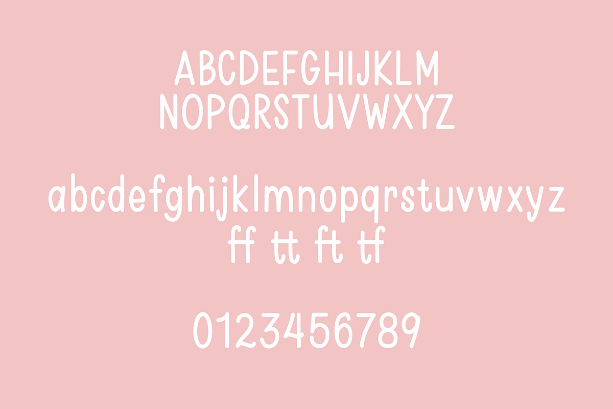 Pink Sprinkles Handwritten Font