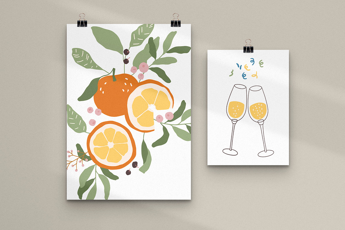 Christmas is coming! Cute cliparts, a Seasonal Illustration by Volha Studio (Photo 6 of 13)