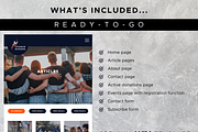 Premium Wix Template NGO / Charity, a Wix Template by bitemarketing (Thumbnail 5 of 8)