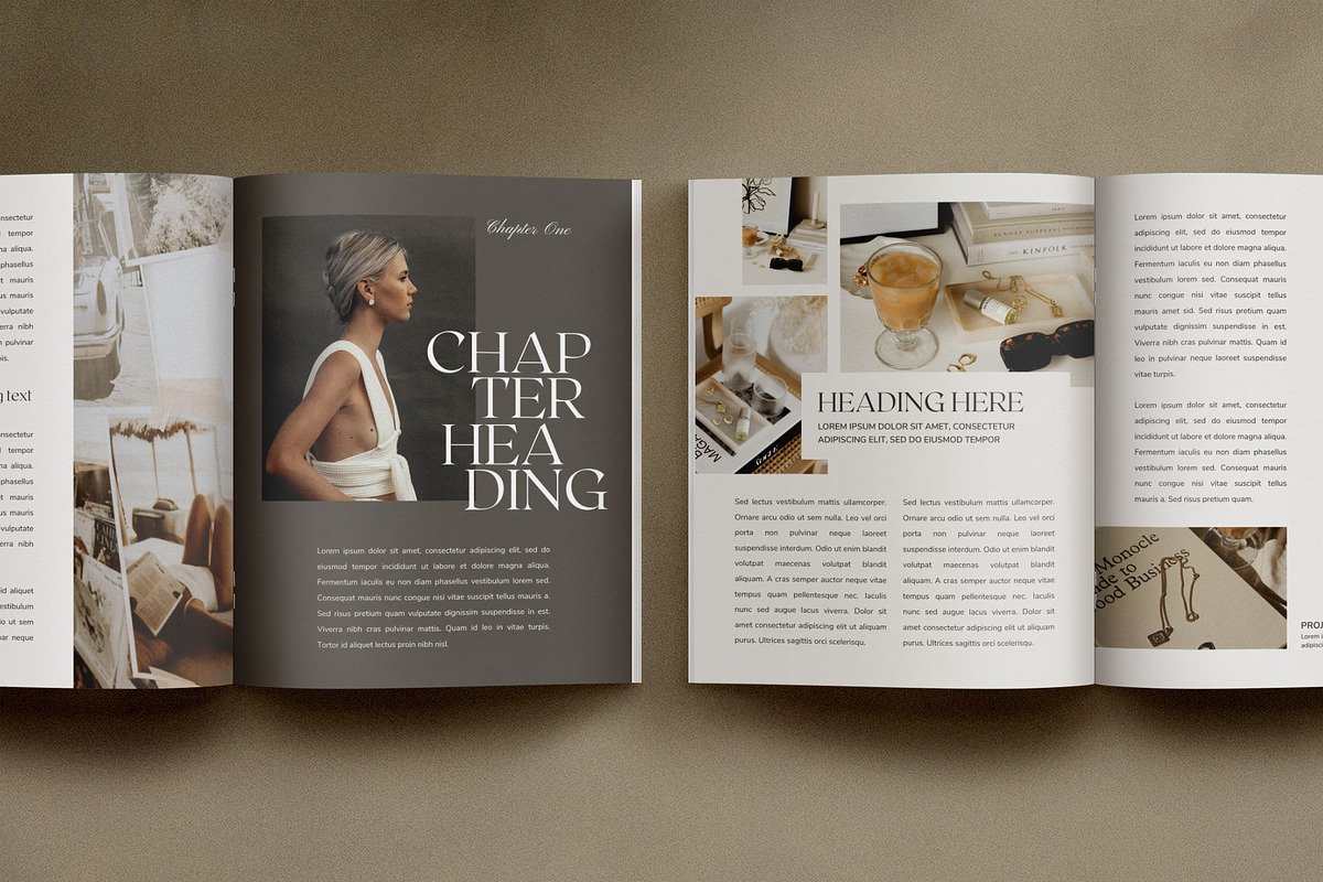 Classic Ebook Template CANVA, a Magazine Template by Studio Loire (Photo 9 of 17)