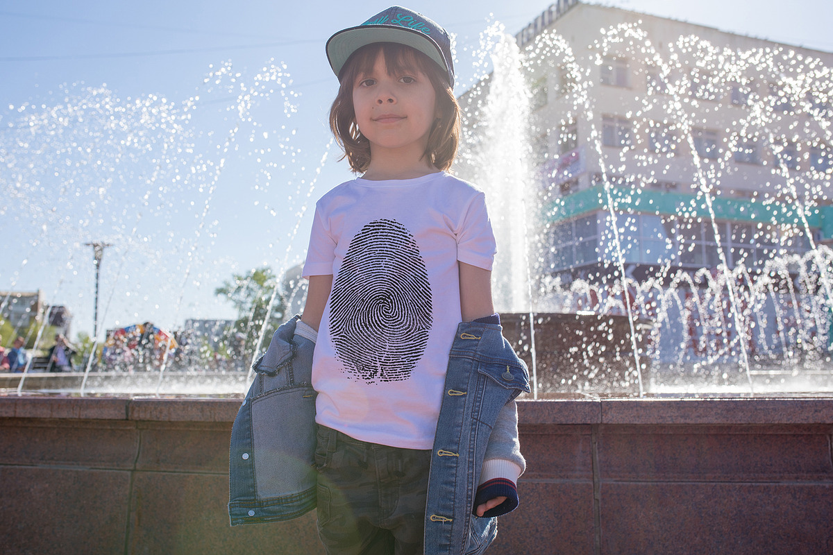 100 Kid's T-Shirt Mock-Up 2018 #22, a Shirt Mockup by Freeman Studio (Photo 72 of 107)