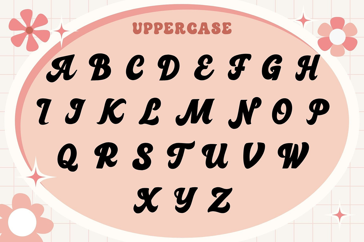 Peachy Belle - Retro Script Font, a Script Font by AnningArts (Photo 6 of 8)