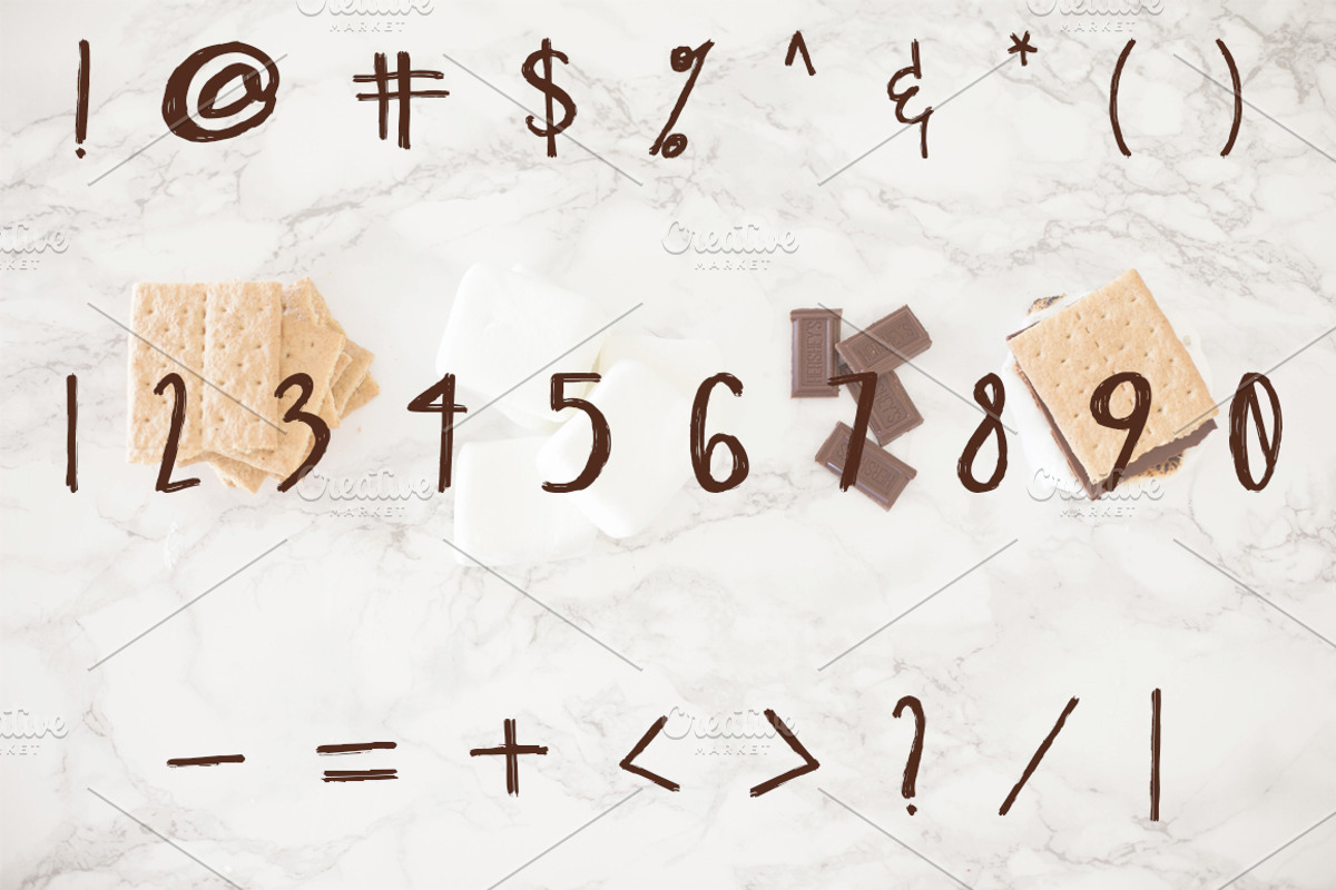SANTAN Brush Lettered Font preview 5