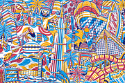 Dubai City Landmark Vector, a Work Illustration by MEDZ (Thumbnail 1 of 4)