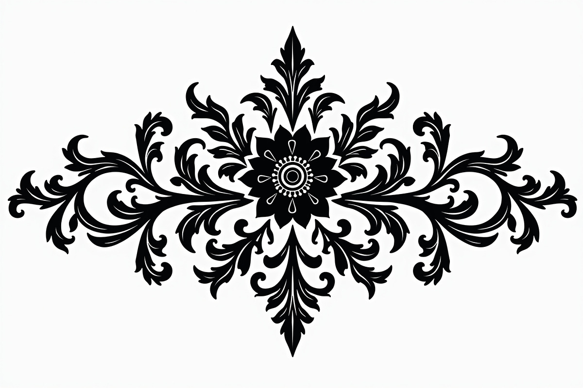 Classic Floral Border Collection, an Illustration by Artivon (Photo 14 of 21)