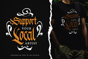 Hunterlife, a Blackletter Font by Vintage Division (Thumbnail 5 of 10)