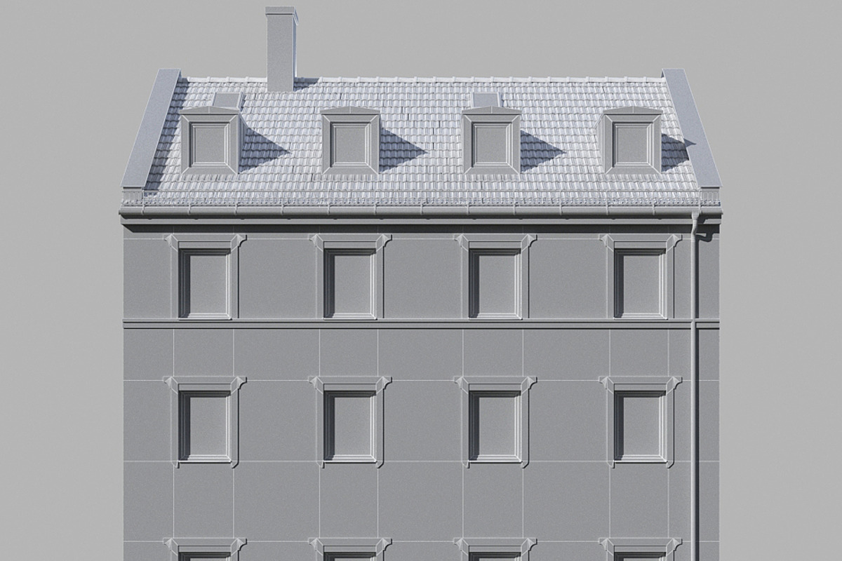 European residence 1, an Architecture 3D Model by happy brush (Photo 17 of 25)