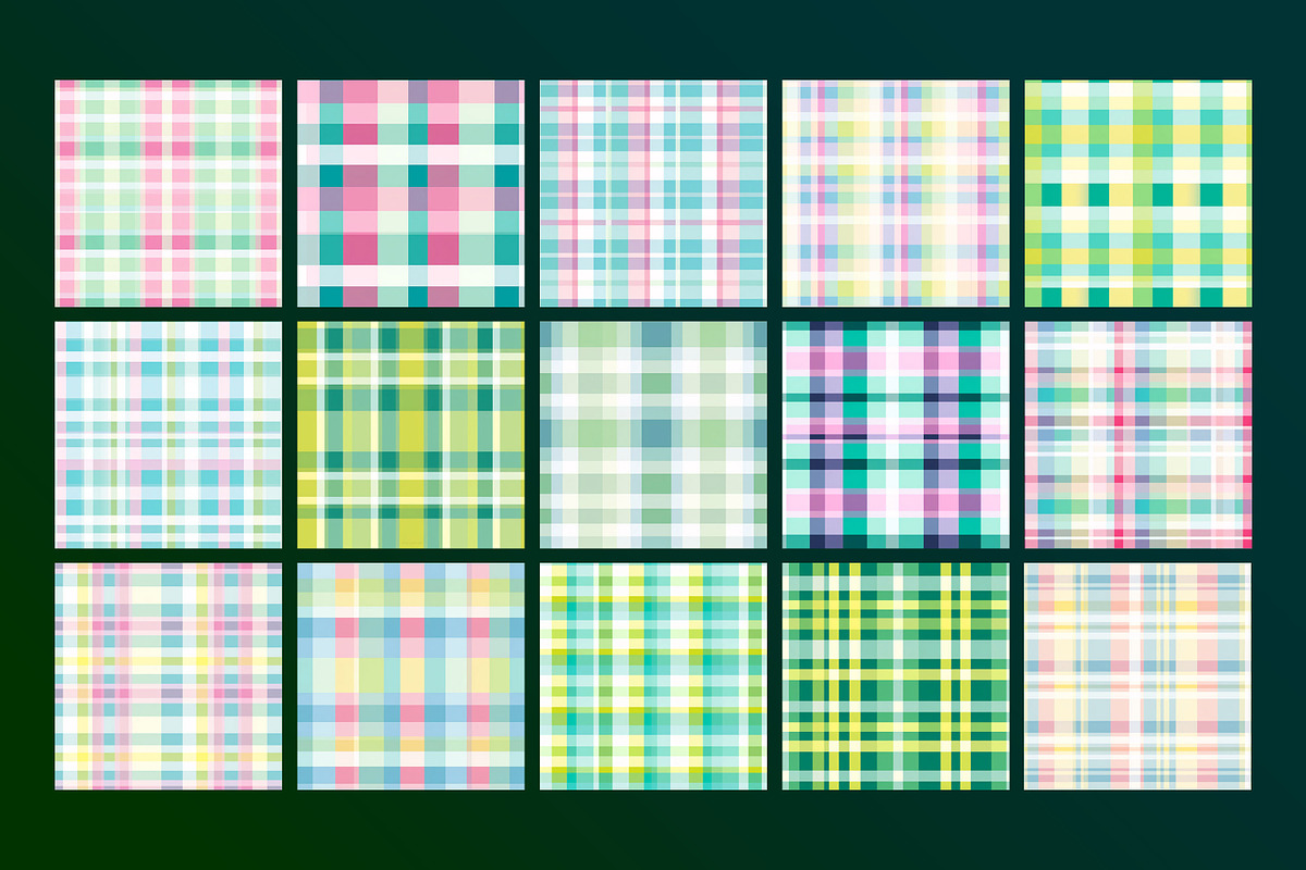 Spring Plaid Seamless Pattern, a Pattern Graphic by Forhadx5