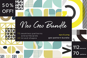 NEO GEO bundle. Geometry pattern.