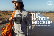 The Hoodie Mockup, a Hoody Mockup by Mockura (Thumbnail 1 of 4)