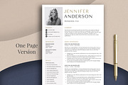 Resume Template | CV + Cover Letter, a Resume Template by Klamp Studio (Thumbnail 2 of 9)