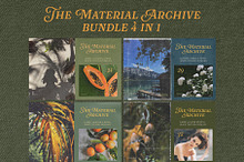 Fabric Paper Texture Overlays Bundle by  in Graphics