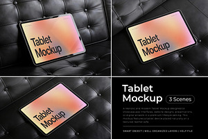 Tablet Mockup, an iPad Mockup by Pitchlook.Studio