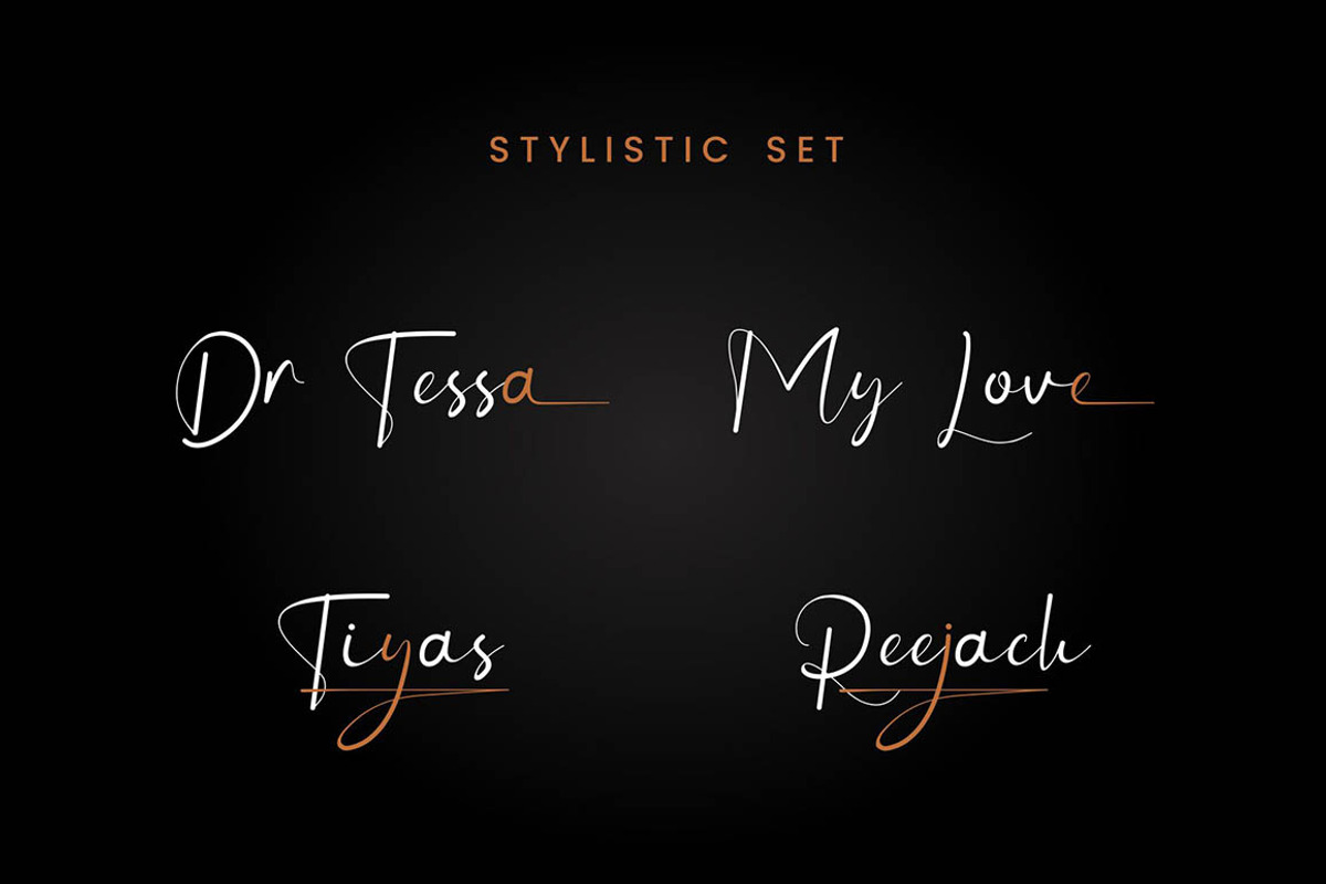 The Folk - Signature Font, a Script Font by Idea Studio (Photo 6 of 11)