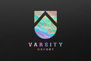 Holographic Logo Mockup, a Product Mockup by MockupCraft